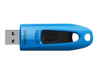 SanDisk Ultra - USB flash-enhet - 64 GB - USB 3.0 - blå, röd (paket om 2) SDCZ48-064G-G46BR2