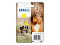 Epson 378XL - 9.3 ml - XL - gul - original - blister - bläckpatron - för Expression Home XP-8605, 8606; Expression Home HD XP-15000; Expression Photo XP-8505, 8700 C13T37944010