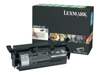 Lexmark - Lång livslängd - svart - original - tonerkassett LCCP, LRP - för Lexmark X654de, X656de, X656dte, X658de, X658dfe, X658dme, X658dte, X658dtfe, X658dtme X654X11E