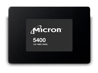 Micron 5400 PRO - SSD - krypterat - 7.68 TB - inbyggd - 2.5" - SATA 6Gb/s - 256 bitars AES - TCG Opal Encryption 2.0 MTFDDAK7T6TGA-1BC1ZABYYT