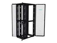 HPE 800mm x 1200mm G2 Kitted Advanced Pallet Rack with Side Panels and Baying - Rack - 42U - 19" P9K15A