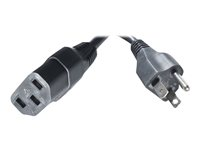 HPE - Strömkabel - NEMA 5-15P (hane) till power IEC 60320 C13 - 1.9 m J9895A