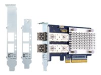 QNAP QXP-16G2FC - Värdbussadapter - PCIe 3.0 x8 låg profil - 16Gb Fibre Channel Gen 5 x 2 - med 2 st. SFP+ sändare (TRX-16GFCSFP-SR) - för QNAP TS-1277, 463, 677, 877, 977, EC1280, TVS-2472, 682, 872, 882, EC1280, EC1580, EC2480 QXP-16G2FC