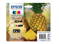 Epson 604XL Multipack - 4-pack - XL (svart) + standardkapacitet - svart, gul, cyan, magenta - original - blister - bläckpatron - för Expression Home XP-2200, 2205, 3200, 3205, 4200, 4205; WorkForce WF-2910, 2930, 2935, 2950 C13T10H94010