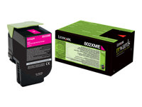 Lexmark - Magenta - original - tonerkassett - för Lexmark CX510de, CX510de Statoil, CX510dhe, CX510dthe 80C2XME