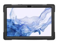 Insmat Ruggered Armor - Baksidesskydd för surfplatta - robust - polykarbonat, gummi, termoplastisk polyuretan (TPU) - design med ormskalor - för Samsung Galaxy Tab S8+ 652-1275