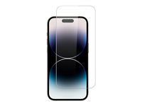 Screenor Premium - Silver Edition - skärmskydd för mobiltelefon - glas - för Apple iPhone 15 16050