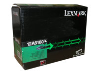 Lexmark - Svart - original - rekonditionerad - tonerkassett - för Lexmark T620, T622 12A6160