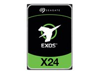 Seagate Exos X24 ST12000NM002H - Hårddisk - Enterprise - 12 TB - inbyggd - 3.5" - SATA 6Gb/s - 7200 rpm - buffert: 512 MB ST12000NM002H