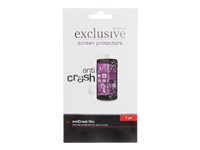 Insmat Exclusive AntiCrash - Skärmskydd för mobiltelefon - film - transparent - för Samsung Galaxy S21+ 5G 861-1248