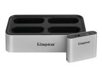 Kingston Workflow Station - Dockningsstation - USB-C 3.2 Gen 2 - med USB miniHub WFS-U