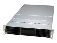 Supermicro Storage SuperServer 221E-NE324R - kan monteras i rack - AI Ready - ingen CPU - 0 GB - ingen HDD SSG-221E-NE324R