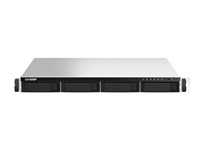 QNAP TS-464 - NAS-server - 4 fack - kan monteras i rack - SATA 6Gb/s - RAID RAID 0, 1, 5, 6, 10, JBOD - RAM 8 GB - 2.5 Gigabit Ethernet - iSCSI support - 1U TS-464U-8G