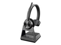 Poly Savi 7310-M Office - Savi 7300 series - headset - på örat - DECT - trådlös - svart - Certifierad för Microsoft-teams 8D3K7AA#ABB