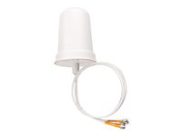 Cisco Aironet Dual-Band MIMO Wall-Mounted Omnidirectional Antenna - Antenn - 4 dBi - rundstrålande - utomhus, kan monteras på vägg, inomhus AIR-ANT2544V4M-R8=