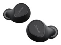 Jabra Evolve2 Buds MS - True wireless-hörlurar med mikrofon - inuti örat - ersättning - Bluetooth - aktiv brusradering - ljudisolerande 14401-38