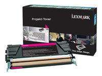 Lexmark - Magenta - original - tonerkassett Lexmark Corporate - för Lexmark C748de, C748dte, C748e C748H3MG