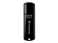 Transcend JetFlash 700 - USB flash-enhet - 128 GB - USB 3.0 - svart TS128GJF700