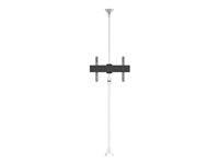 Multibrackets M Floor to Ceiling Mount Pro MBFC1U - Monteringssats (golv till takmontering) - för LCD-display - aluminium, stål - krom - skärmstorlek: 40"-65" 7350073735693