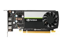 NVIDIA T400 4GB - Grafikkort - T400 - 4 GB GDDR6 - PCIe 3.0 x16 låg profil - 3 x Mini DisplayPort - OEM VCNT400-4GB-SB