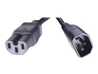 HPE - Strömkabel - IEC 60320 C14 till IEC 60320 C15 - 2.5 m J9943A