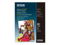 Epson Value - Blank - A4 (210 x 297 mm) - 183 g/m² - 50 ark fotopapper - för Epson L382, L386, L486; Expression Home HD XP-15000; Expression Premium XP-900 C13S400036