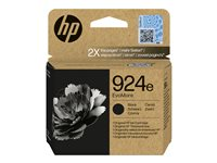 HP 924e EvoMore - Svart - original - bläckpatron - för Officejet Pro 8130e 4K0V0NE#CE1