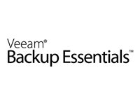 Veeam Backup Essentials Universal License - Migrationsabonnemangslicens (1 år) + Production Support - 40 instanser - uppgradering från Veeam Backup Essentials Enterprise (4 sockets) - inkluderar Enterprise Plus Edition-funktioner V-ESSVUL-4S-BE1MG-40