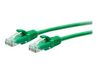 C2G 10ft (3m) Cat6a Snagless Unshielded (UTP) Slim Ethernet Network Patch Cable - Green - Patch-kabel - RJ-45 (hane) till RJ-45 (hane) - 3 m - 4.8 mm - UTP - CAT 6a - formpressad, hakfri - grön C2G30157