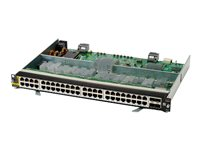 HPE Aruba 6400 48-port HPE Smart Rate 1/2.5/5GbE Class 6 PoE and 4-port SFP56 v2 Module - Switch - L3 - 48 x 1/2.5G/5G (PoE) + 4 x 50 Gigabit Ethernet SFP56 - rackmonterbar - PoE - för P/N: R0X27C, R0X38C, R0X39C, R0X40C, R0X41C, R0X42C, R0X43C R0X41C