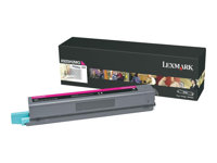 Lexmark - Lång livslängd - magenta - original - tonerkassett - för Lexmark X925de, X925de 4, X925dte X925H2MG