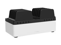 Belkin Store and Charge Go with fixed dividers - Laddningsstation - 120 Watt - utgångskontakter: 10 B2B161VF
