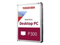 Toshiba P300 Desktop PC - Hårddisk - 2 TB - inbyggd - 3.5" - SATA 6Gb/s - 5400 rpm - buffert: 128 MB HDWD220UZSVA