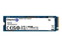 Kingston NV2 - SSD - 1 TB - inbyggd - M.2 2280 - PCIe 4.0 x4 (NVMe) SNV2S/1000G