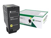 Lexmark - Lång livslängd - gul - original - tonerkassett LCCP, LRP - för Lexmark CX725de, CX725dhe, CX725dthe 84C2HY0