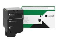 Lexmark - Svart - original - tonerkassett LCCP, LRP - för Lexmark CX735adse 81C2XK0