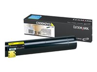 Lexmark - Lång livslängd - gul - original - tonerkassett LCCP - för Lexmark C935dn, C935dtn, C935dttn, C935hdn C930H2YG
