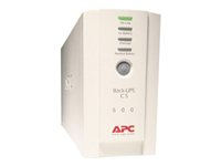 APC Back-UPS CS 500 - UPS - AC 230 V - 300 Watt - 500 VA - RS-232, USB - utgångskontakter: 4 - beige BK500EI