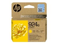 HP 924e EvoMore - Gul - original - bläckpatron - för Officejet Pro 8130e 4K0U9NE#CE1