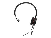 Jabra Evolve 30 II MS Mono - Headset - på örat - kabelansluten - 3,5 mm kontakt, USB-C - Certifierad för Skype for Buisness 5393-823-389