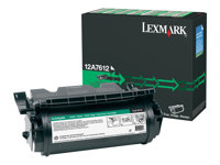 Lexmark - Lång livslängd - svart - original - återanvänd - tonerkassett LCCP - för Lexmark T630, T632, T634, T634dtn-32, X630, X632, X634 12A7612