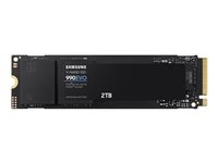 Samsung 990 EVO MZ-V9E2T0BW - SSD - krypterat - 2 TB - inbyggd - M.2 2280 - PCI Express 5.0 x4 (NVMe) - 256 bitars AES - TCG Opal Encryption 2.0 MZ-V9E2T0BW