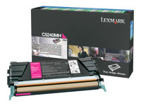 Lexmark - Lång livslängd - magenta - original - tonerkassett LCCP, LRP - för Lexmark C524, C524dn, C524dtn, C524n, C524tn, C532dn, C532n, C534dn, C534dtn, C534n C5240MH