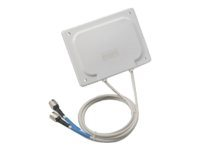 Cisco Aironet Diversity patch - Antenn - 7 dBi - kan monteras på vägg - för Aironet 1250, 1252AG, 1252G AIR-ANT5170P-R