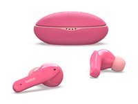 Belkin SoundForm Nano for Kids - True wireless-hörlurar med mikrofon - inuti örat - Bluetooth - rosa PAC003BTPK