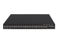 HPE FlexNetwork 5140 HI - Switch - 1 plats - L3 - Administrerad - 48 x 10/100/1000 + 4 x 10 Gigabit Ethernet / 1 Gigabit Ethernet SFP+ - luftflöde från sida till baksida - rackmonterbar R9L62A
