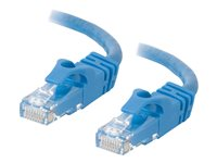C2G Cat6 Booted Unshielded (UTP) Network Patch Cable - Patch-kabel - RJ-45 (hane) till RJ-45 (hane) - 1.5 m - UTP - CAT 6 - formpressad, hakfri, tvinnad - blå 83387