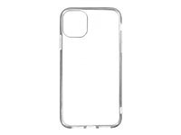 Insmat Crystal - Baksidesskydd för mobiltelefon - termoplastisk polyuretan (TPU) - transparent - för Apple iPhone 11 Pro 650-1678