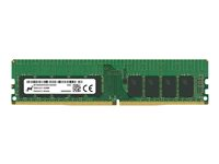 Micron - DDR4 - modul - 8 GB - DIMM 288-pin - 3200 MHz / PC4-25600 - CL22 - 1.2 V - ej buffrad - ECC MTA9ASF1G72AZ-3G2R1R