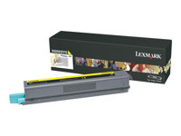 Lexmark - Lång livslängd - gul - original - tonerkassett - för Lexmark X925de, X925de 4, X925dte X925H2YG